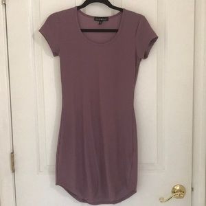 Purple Bodycon Dress